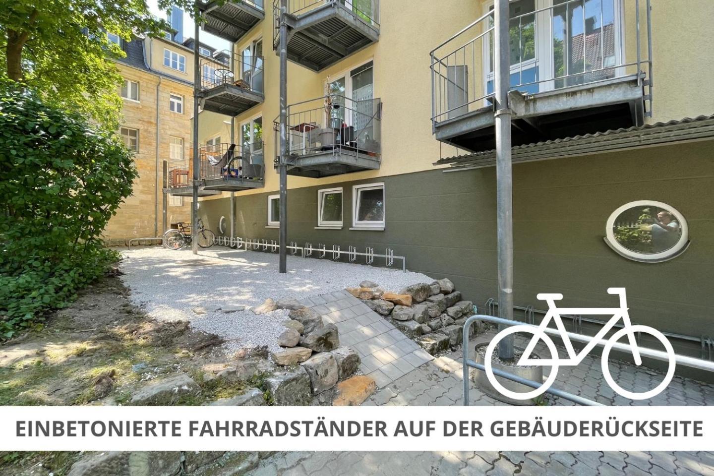 Apartment Wahnfried No4 - Zentral Wohnen Mit Kueche Und Duschbad, Parkplatz, 300M Zur Fussgaengerzone Bayreuth Kültér fotó