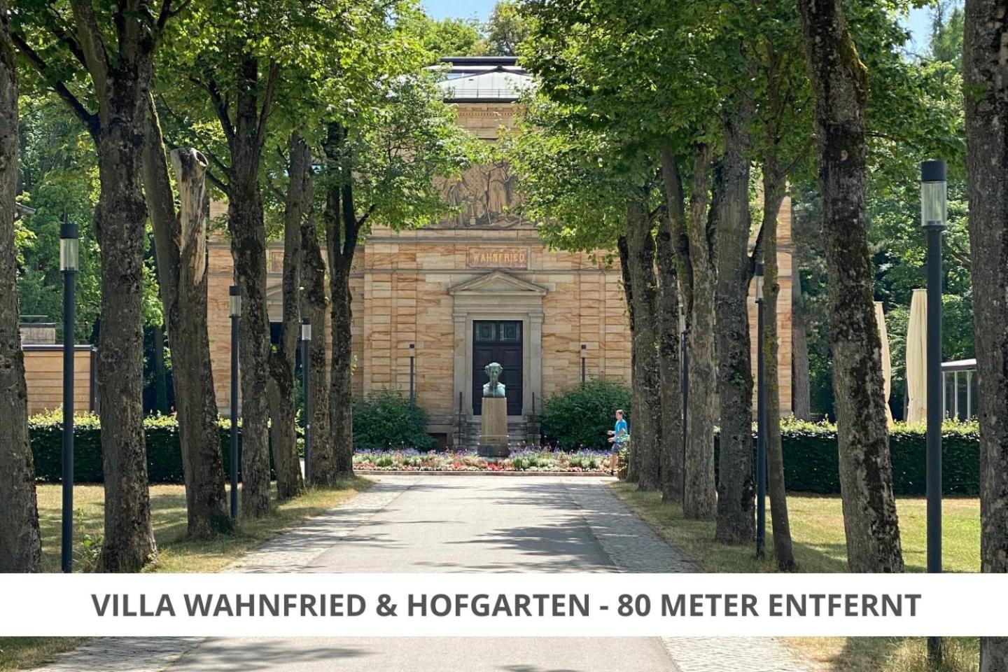 Apartment Wahnfried No4 - Zentral Wohnen Mit Kueche Und Duschbad, Parkplatz, 300M Zur Fussgaengerzone Bayreuth Kültér fotó